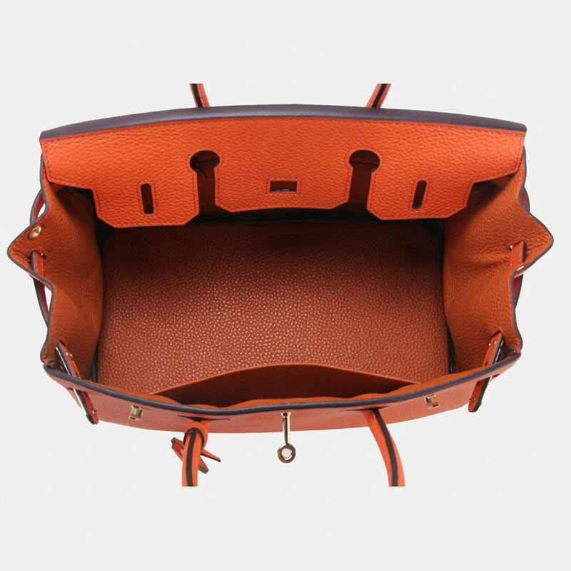 Women's Genuine Leather Top Handle Handbags - 30CM