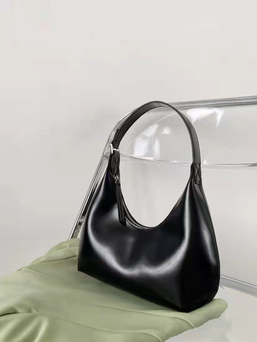 Women's Genuine Leather Half Moon Hobo Bags photo review