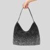 Women's Rhinestone Canvas Hobo Bags