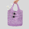 Women's Straw Woven Hollow Out Beach Tote Bags