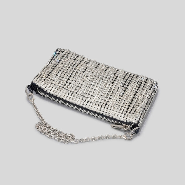 Women's Full Strass Fransen Abend Clutch Geldbörse