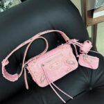Women's Genuine Leather Studs Shoulder Bags