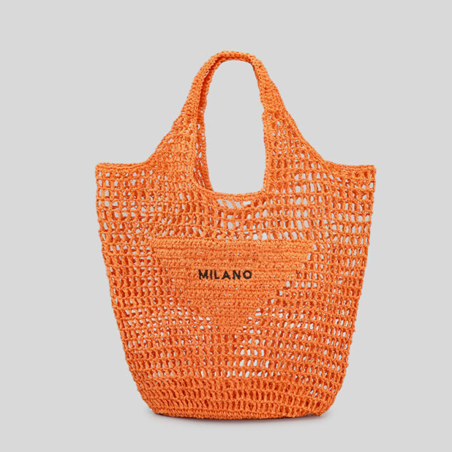 Women's Straw Woven Hollow Out Beach Tote Bags