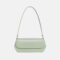 Sacs baguette minimaux en cuir véritable pour femmes