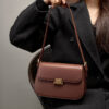 Women's Minimalism Messenger Bags in Genuine Leather