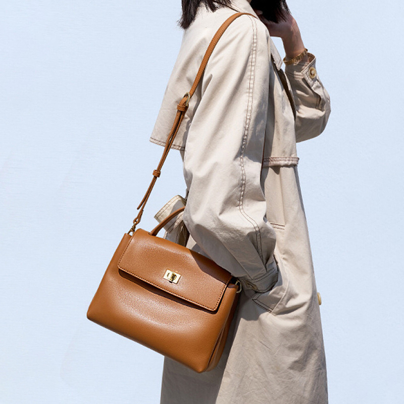 Women's Soft Genuine Leather Shoulder Handbags