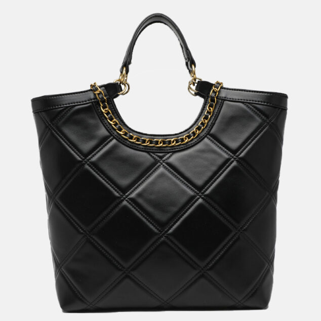 Women's Large Capacity Genuine Leather Boston Tote Bag