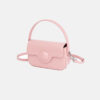 Women's Mini Genuine Leather Magnetic Closure Crossbody Top Handle Bag
