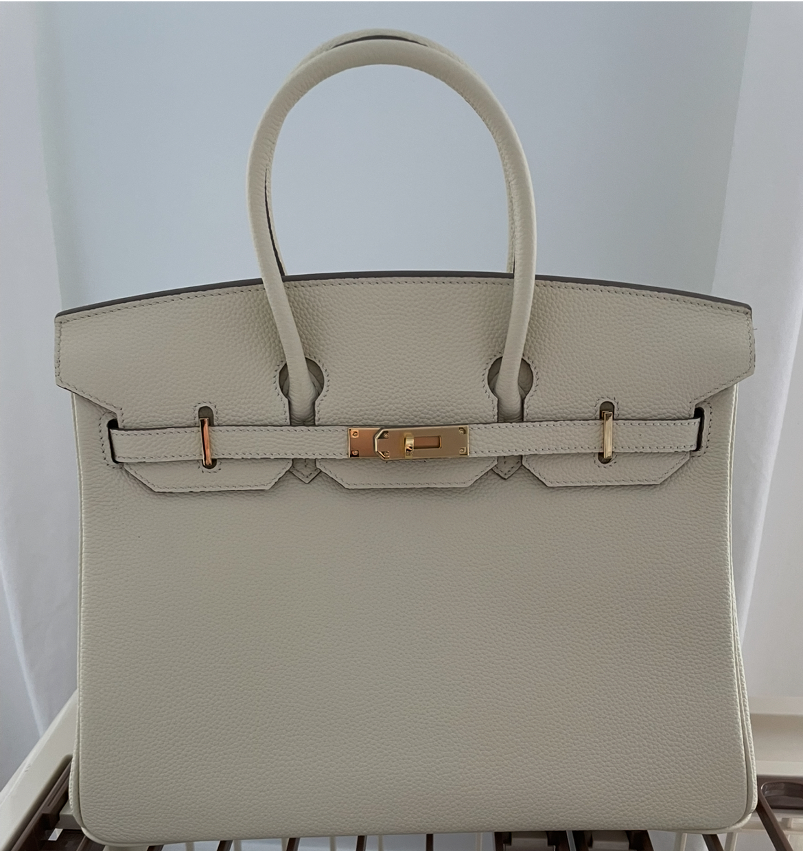 Sacs à main en cuir véritable pour femmes - version 35 cm - sans bandoulière photo review