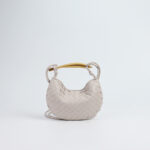 Women's Mini Woven Leather Crossbody Clutch Bag