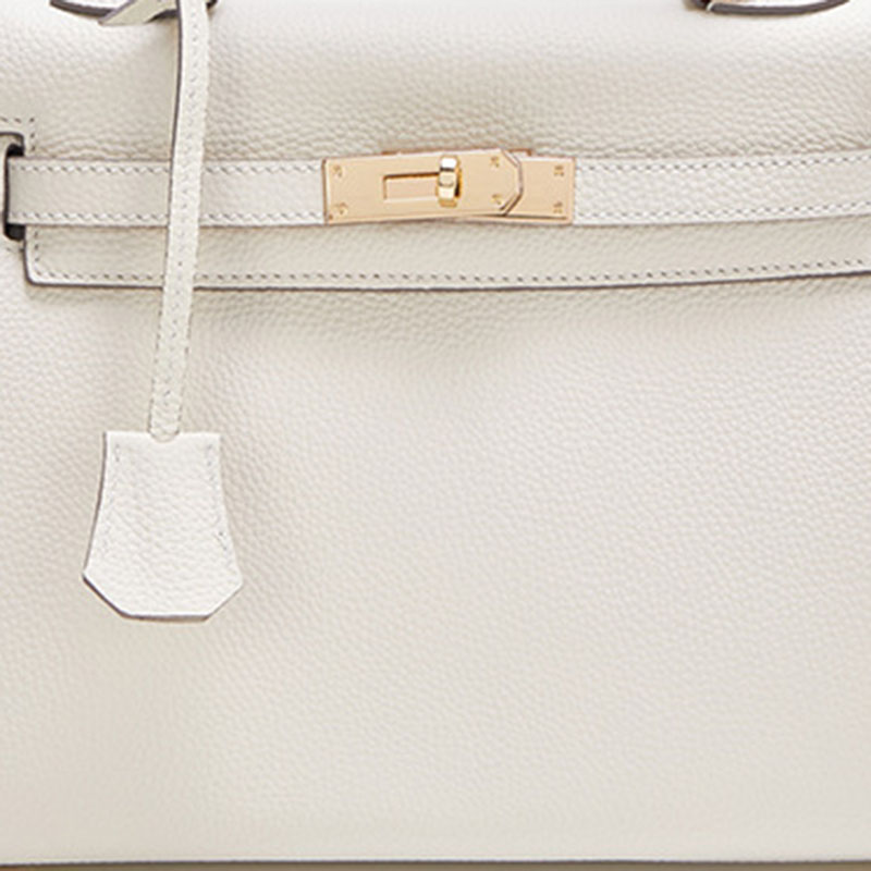 Sac à main supérieur en cuir véritable pour femmes, grain litchi