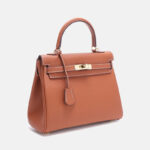 Sac à main supérieur en cuir véritable pour femmes, grain litchi
