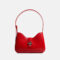 Women's Minimalist Genuine Leather Lock Buckle Shoulder Bag