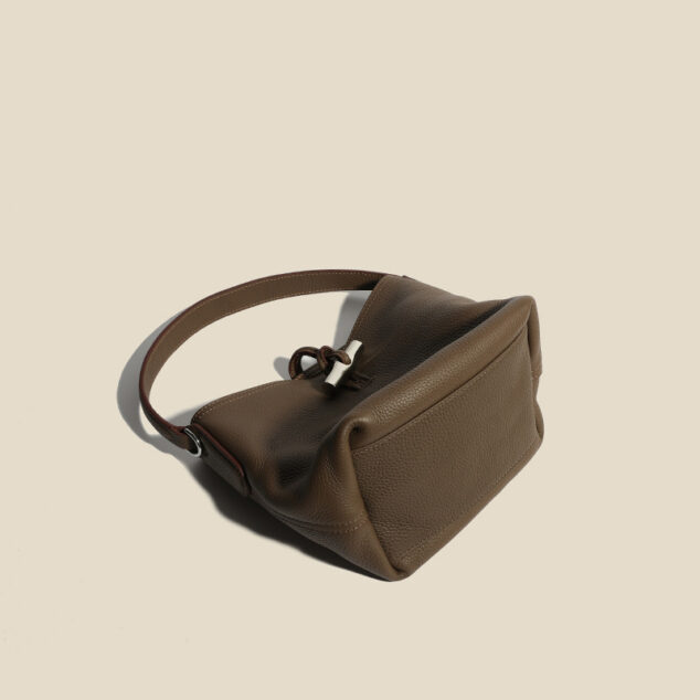 Women's Vintage Genuine Leather Crossbody Tote Bag