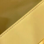Sac à bandoulière en cuir véritable à fermoir pour femmes