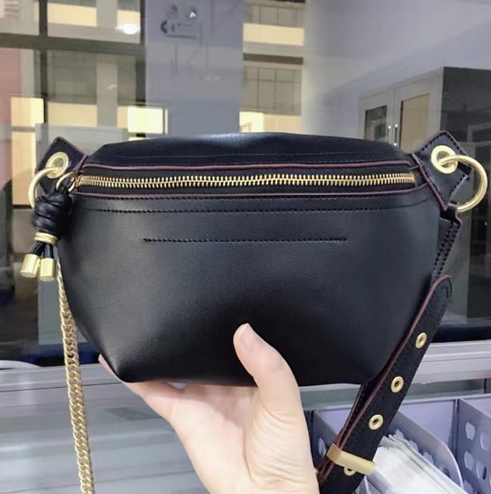 Women's Minimal Genuine Leather Fanny Packs photo review