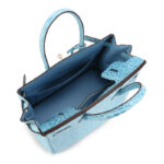 Women's Alligator Print Top Handle Bags in Split Leather