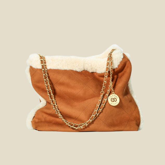 Women's Genuine Leather H-shaped Lock Lizard Pattern Chain Crossbody  Handbags - ROMY TISA