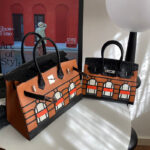 Women's Genuine Leather HOUSE Top Handle Bags
