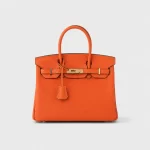 Damen Echtes Leder Top Handle Handtaschen - 25cm