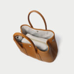 Women's Magnetic Closure Crossbody Tote Bag In Genuine Leather