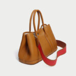Women's Magnetic Closure Crossbody Tote Bag In Genuine Leather