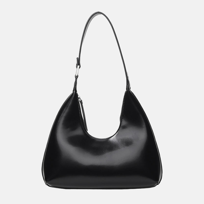 Women's Split Leather Hobo Bags with Zipper