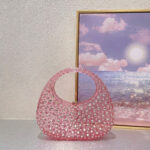 Sac à main de promotion en acrylique avec fermoir en strass