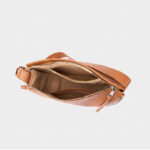 Women's Genuine Leather Minimalist Shoulder Crossbody Hobo Bag