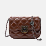 Women's Quilted Vintage Leather Crossbody Chain Bags