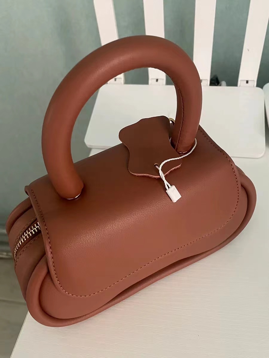 Women's Genuine Leather Cute Small Crossbody Top Handle Bags photo review