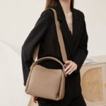 Women's Genuine Leather Crossbody Shoulder Bags With Vintage