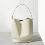Women's Genuine Leather Shoulder Bucket Bag With Minimalist