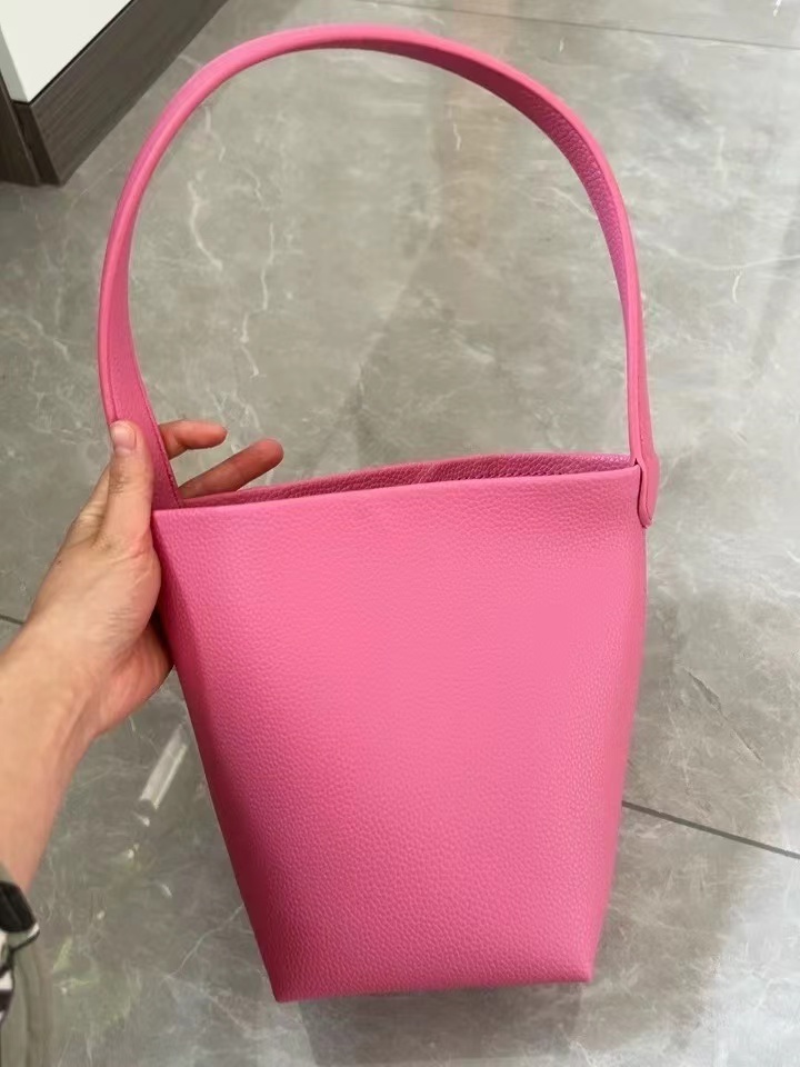 Women's Genuine Leather Small Bucket Bags photo review