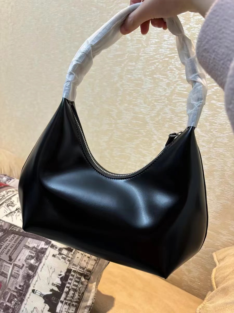 Women's Genuine Leather Half Moon Hobo Bags photo review