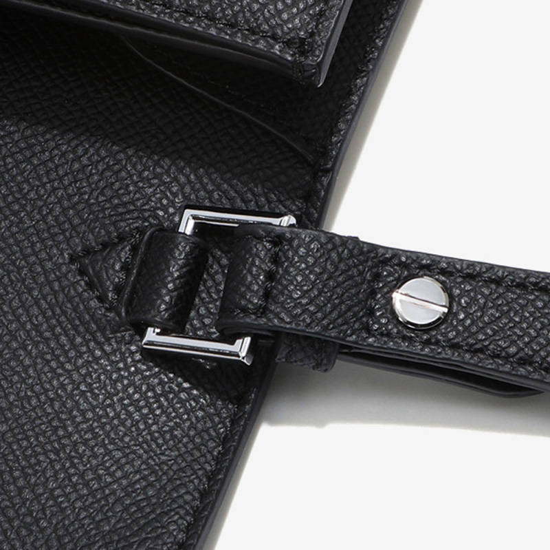 Damen Echtleder Schloss Crossbody Umhängetasche In Minimalistisch