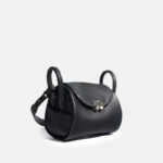 Women's Mini Minimalist Genuine Leather Buckle Handbag