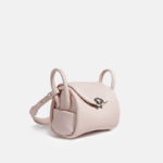 Women's Mini Minimalist Genuine Leather Buckle Handbag