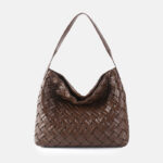 Women's Woven PU Material Vintage Crossbody Shoulder Tote Bags