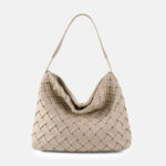 Women's Woven PU Material Vintage Crossbody Shoulder Tote Bags