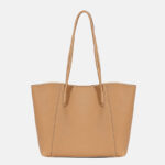 Women's Genuine Leather Minimalist Shoulder Tote Bag