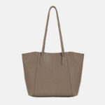 Women's Genuine Leather Minimalist Shoulder Tote Bag