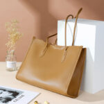 Women's Genuine Leather Shoulder Tote Bag