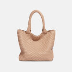 Women's Minimalist Woven Tote Bag