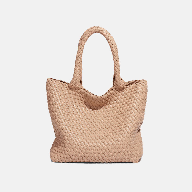 Women's Minimalist Woven Tote Bag