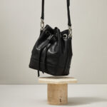 Women's Genuine Leather Vintage Shoulder Bucket Bag