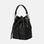 Women's Genuine Leather Vintage Shoulder Bucket Bag