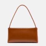 Women's Minimalist Genuine Leather Baguette Bag