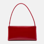 Women's Minimalist Genuine Leather Baguette Bag