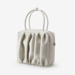 Sac à main Minimalist Genuine Leather Pleated Cloud Handbag de la femme